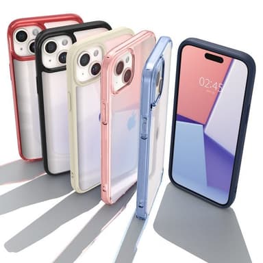 Spigen iPhone 15 Deksel Ultra Hybrid Red Crystal