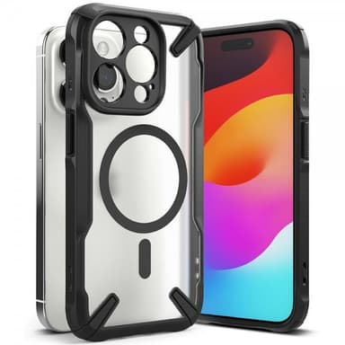Ringke iPhone 15 Pro Max Deksel Fusion X Magnetic Matte Black