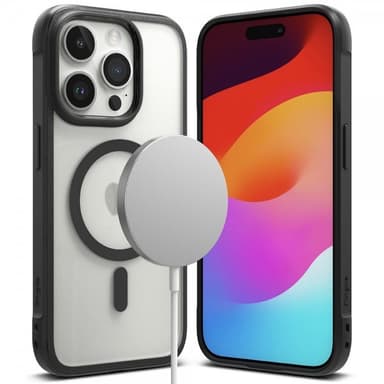 Ringke iPhone 15 Pro Max Deksel Fusion Bold Magnetic Matte Black