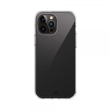 XQISIT iPhone 15 Pro Max Deksel Antishock Case Transparent Klar