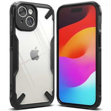 Ringke iPhone 15 Deksel Fusion X Svart