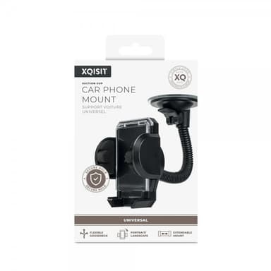 XQISIT Holder Suction-Cup Car Phone Mount