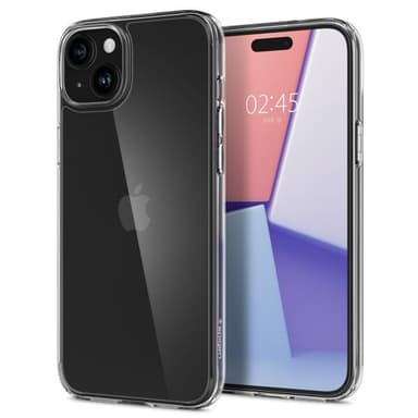 Spigen iPhone 15 Plus Deksel Air Skin Hybrid Crystal Clear