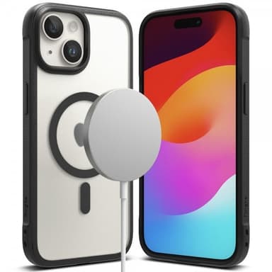 Ringke iPhone 15 Plus Deksel Fusion Bold Magnetic Matte Black
