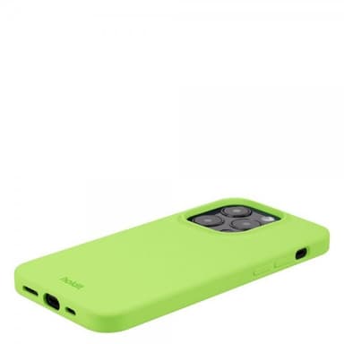 holdit iPhone 14 Pro Deksel Silikon Acid Green