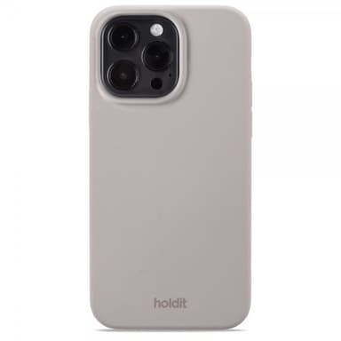 holdit iPhone 15 Pro Max Deksel Silikon Taupe
