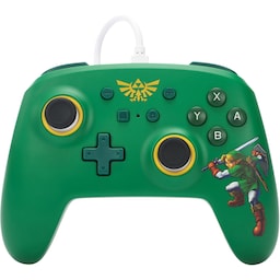 PowerA Nintendo Switch USB kablet kontroller Zelda Edition