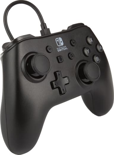 PowerA Nintendo Switch USB kablet kontroller (sort)