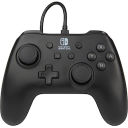 PowerA Nintendo Switch USB kablet kontroller (sort)