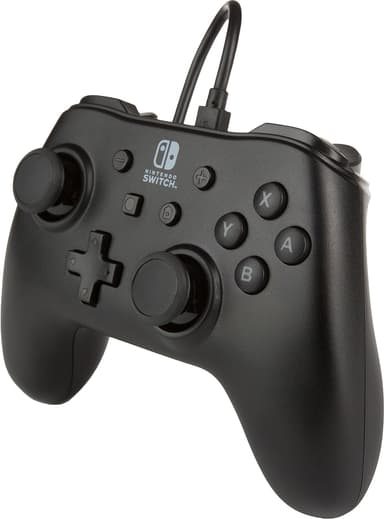 PowerA Nintendo Switch USB kablet kontroller (sort)