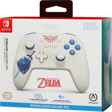 PowerA Nintendo Switch trådløs kontroller Zelda Edition