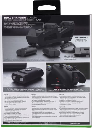 PowerA Duo Xbox ladestasjon for kontroller