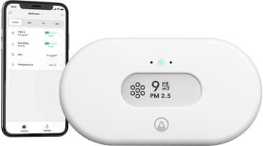 Airthings View Pollution innendørs luftkvalitetsmåler 2980