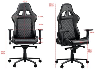HyperX Blast gamingstol (sort)