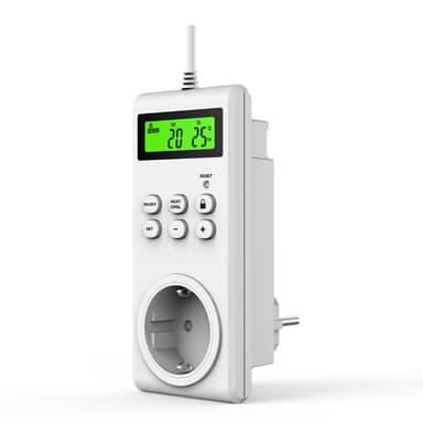INF Digital smart termostat Hvit