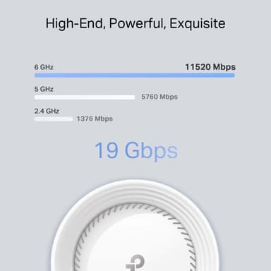 TP-Link Deco BE85 WiFi 7 mesh system (1-pakning)