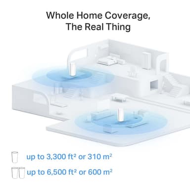 TP-Link Deco XE200 AXE11000 mesh WiFi system (1-pakning)