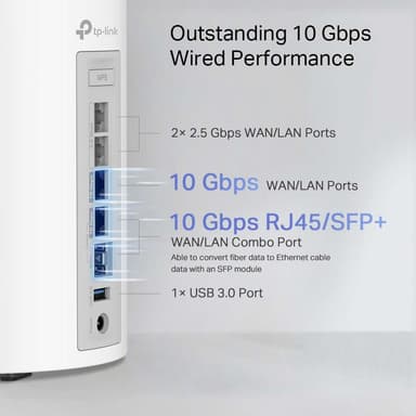 TP-Link Deco BE85 WiFi 7 mesh system (1-pakning)