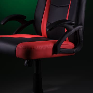 Kuura Gaming Gamingstol Gamer, svart-rød