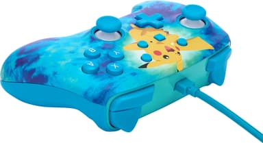 PowerA Nintendo Switch Enhanced USB kablet kontroller TieDye Pikachu