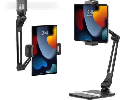Twelve South HoverBar Duo iPad stativ for nettbrett (sort)