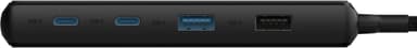 Unisynk 9 port 4K 100W USB-C dokkingstasjon (sort)