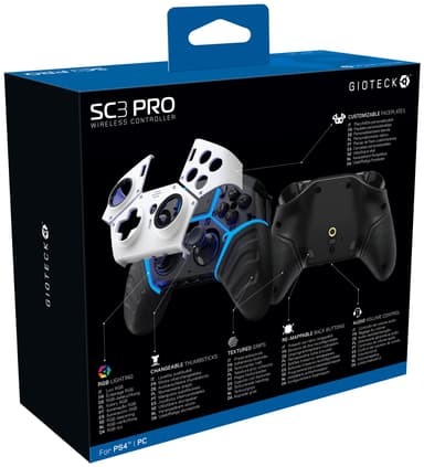 Gioteck WLC PS4 SC-3 trådløs kontroller