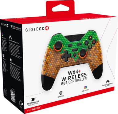 Gioteck WX-4 Plus Nintendo Switch trådløs kontroller (kuber)