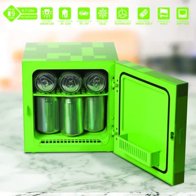 Ukonic Minecraft Creeper Block minikjøleskap