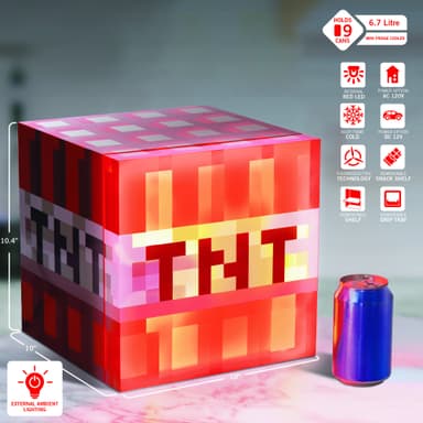 Ukonic Minecraft TNT Block minikjøleskap