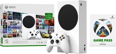 Xbox Series S 512GB Starter Pack samlepakke (hvit)