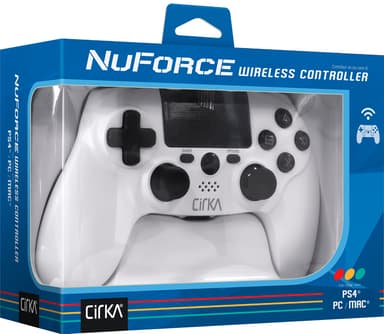 Hyperkin Cirka NuForce WLC PlayStation 4 trådløs kontroller (hvit)