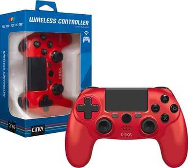 Hyperkin Cirka NuForce WLC PlayStation 4 trådløs kontroller (rød)