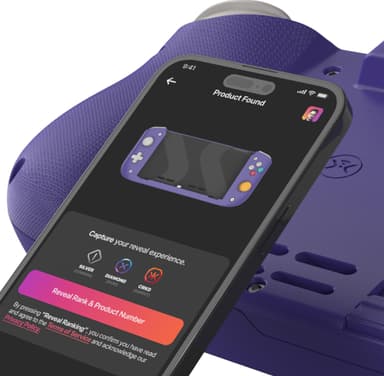 Crkd Nintendo Switch Nitro Deck Retro Edition (lilla)