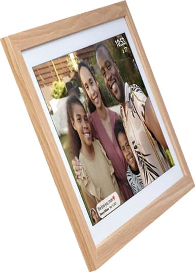 Denver Frameo 21,5" sosial fotoramme PFF-2162LW (brun)