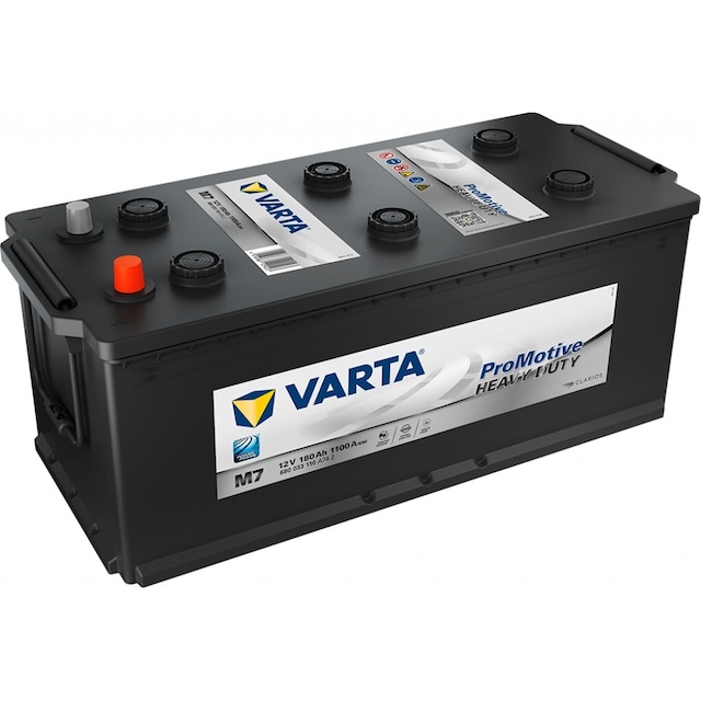 VARTA Promotive Black Batteri 12V 180AH 1100CCA (513x223x200/223mm) +høyre M7