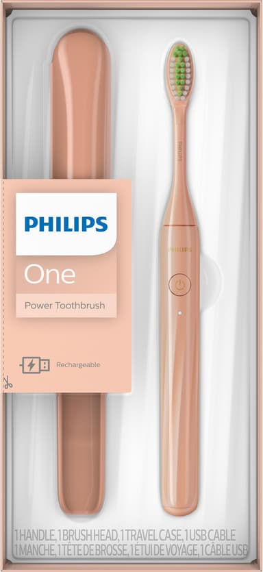 Philips One elektrisk tannbørste HY1200/25 (shimmer)