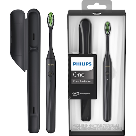 Philips One elektrisk tannbørste HY1200/26 (shadow)