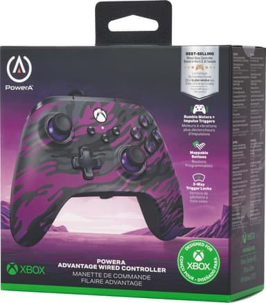 PowerA Xbox Advantage USB-C kablet kontroller (lilla)
