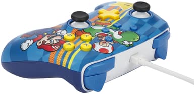 PowerA Nintendo Switch Enhanced USB kablet kontroller Mushroom Kingdom