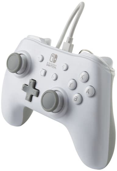 PowerA Nintendo Switch USB kablet kontroller (hvit)