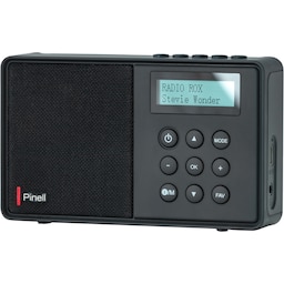 Pinell Micro portable digital radio (sort)