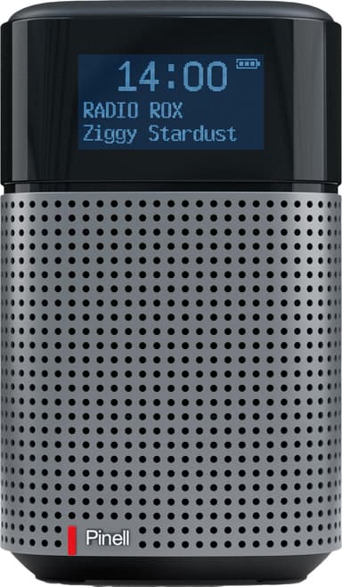 Pinell North Basic bærbar digital radio (sort)