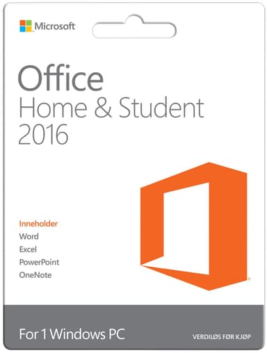 Office Home & Student 2016