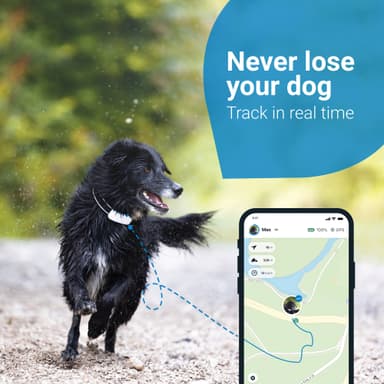 Tractive DOG LTE GPS tracker hund