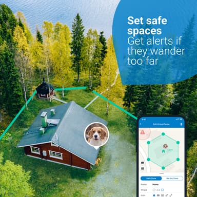 Tractive DOG LTE GPS tracker hund