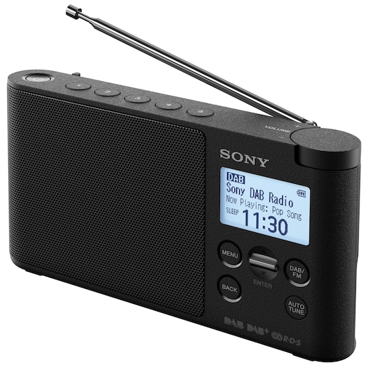 Sony DAB+ radio XDR-S41D (sort)