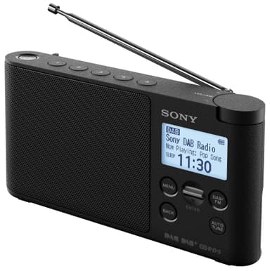 Sony DAB+ radio XDR-S41D (sort)