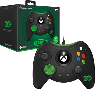 Hyperkin Duke Xbox 20th Anniversary kablet kontroller (sort)