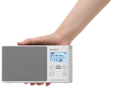 Sony DAB+ radio XDR-S41D (hvit)